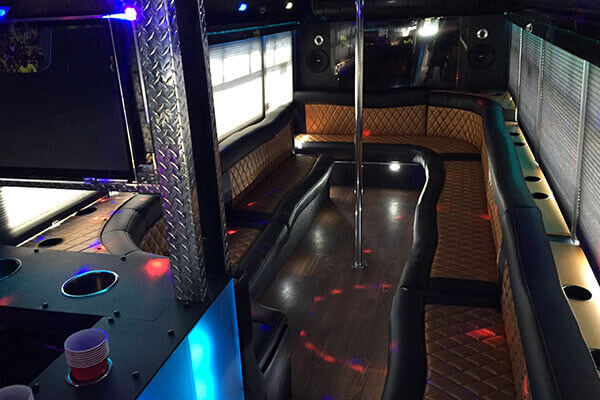 limousine bus rental