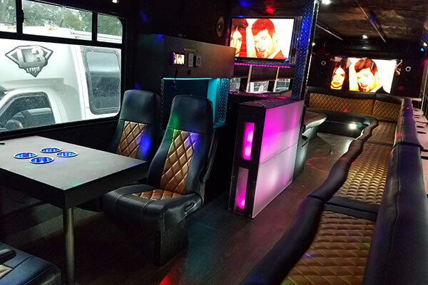 Our 38 Passenger Party Bus